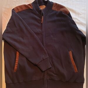 North River fleece lined sweater